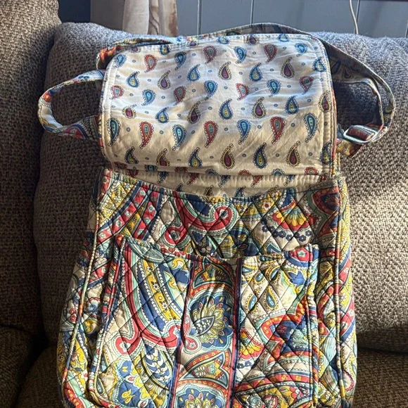 Vera Bradley Colorful Quilted Shoulder Bag - Picture 2 of 7